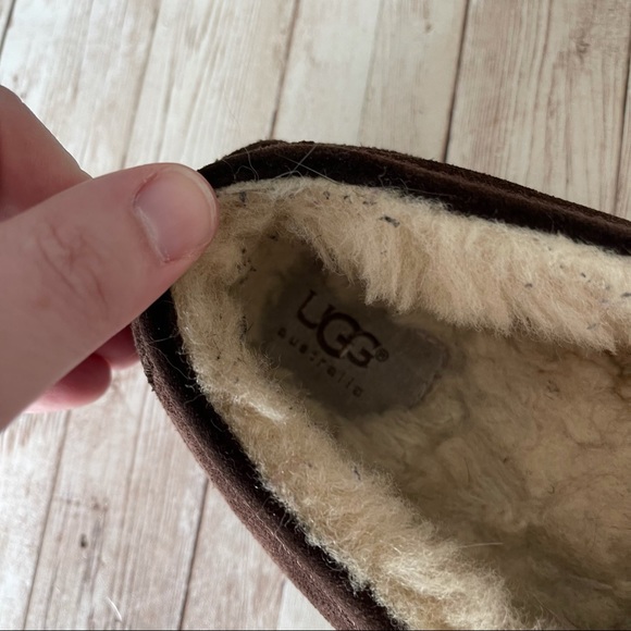 PREOWNED ANSLEY UGG MOCCASIN BROWN SIZE 6 WOMENS - Picture 9 of 9